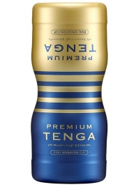 Мастурбатор TENGA Premium Dual Sensation Cup - Tenga - в Новокуйбышевске купить с доставкой