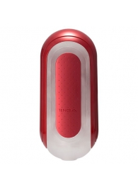 Красный мастурбатор Flip Zero Red   Warmer с подогревом - Tenga - в Новокуйбышевске купить с доставкой