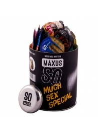 Текстурированные презервативы в кейсе MAXUS So Much Sex - 100 шт. - Maxus - купить с доставкой в Новокуйбышевске