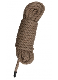 Пеньковая веревка для связывания Hemp Rope - 5 м. - Easy toys - купить с доставкой в Новокуйбышевске