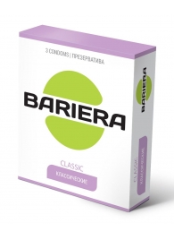 Классические презервативы Bariera Classic - 3 шт. - Bariera - купить с доставкой в Новокуйбышевске