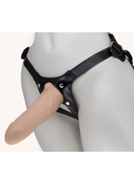 Пустотелый фаллопротез MEN STYLE - 17,5 см. - LOVETOY (А-Полимер) - купить с доставкой в Новокуйбышевске
