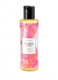 Массажное масло Pleasure Lab Delicate с ароматом пиона и пачули - 100 мл. - Pleasure Lab - купить с доставкой в Новокуйбышевске