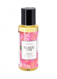 Массажное масло Pleasure Lab Delicate с ароматом пиона и пачули - 50 мл. - Pleasure Lab - купить с доставкой в Новокуйбышевске