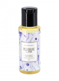 Массажное масло Pleasure Lab Enchanting с ароматом черной смородины и лаванды - 50 мл. - Pleasure Lab - купить с доставкой в Новокуйбышевске
