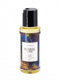 Массажное масло Pleasure Lab Relaxing с ароматом винограда и инжира - 50 мл. - Pleasure Lab - купить с доставкой в Новокуйбышевске