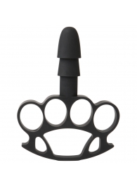 Кастет с штырьком для насадок Vac-U-Lock Knuckle Up - Doc Johnson - купить с доставкой в Новокуйбышевске