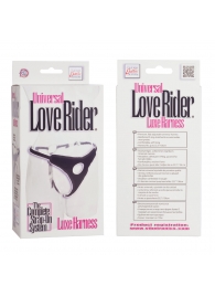 Трусы для страпона с универсальным креплением Universal Love Rider Luxe Harness - California Exotic Novelties - купить с доставкой в Новокуйбышевске