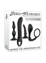Набор стимуляторов простаты Intro To Prostate Kit - Zero Tolerance - в Новокуйбышевске купить с доставкой