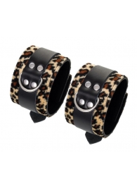 Наручники Anonymo с анималистическим принтом - ToyFa - купить с доставкой в Новокуйбышевске