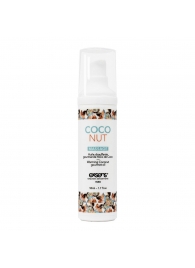 Разогревающее массажное масло с ароматом кокоса Gourmet Coconut - 50 мл. - Exsens - купить с доставкой в Новокуйбышевске