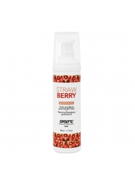 Разогревающее массажное масло  с ароматом клубники Gourmet Strawberry - 50 мл. - Exsens - купить с доставкой в Новокуйбышевске