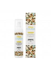 Разогревающее массажное масло с ароматом пина колада Gourmet Pina Colada - 50 мл. - Exsens - купить с доставкой в Новокуйбышевске