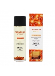 Органическое массажное масло CARNELIAN APRICOT - 100 мл. - Exsens - купить с доставкой в Новокуйбышевске