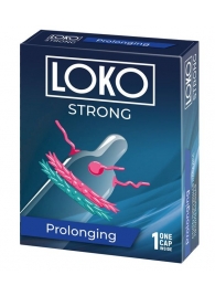 Стимулирующая насадка на пенис LOKO STRONG с продлевающим эффектом - Sitabella - в Новокуйбышевске купить с доставкой