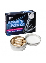 Пищевой концентрат для мужчин MANS FORCE  - 12 капсул - Sitabella - купить с доставкой в Новокуйбышевске