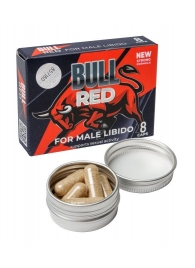 Пищевой концентрат для мужчин BULL RED - 8 капсул - Sitabella - купить с доставкой в Новокуйбышевске