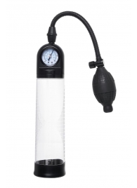 Прозрачная механическая помпа Roald с манометром - Sexus - в Новокуйбышевске купить с доставкой