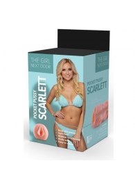 Телесный мастурбатор-вагина Scarlett - Dream Toys - в Новокуйбышевске купить с доставкой