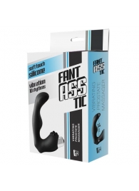Черный вибромассажер простаты FantASStic Vibrating Prostate Massager - 11,3 см. - Dream Toys - в Новокуйбышевске купить с доставкой