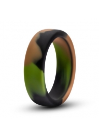 Эрекционное кольцо камуфляжной расцветки Silicone Camo Cock Ring - Blush Novelties - в Новокуйбышевске купить с доставкой