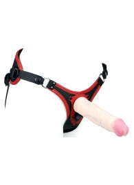 Пояс унисекс UNISEX Style с 2 насадками - LOVETOY (А-Полимер) - купить с доставкой в Новокуйбышевске