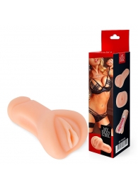 Телесный реалистичный мастурбатор в виде вагины - Bior toys - в Новокуйбышевске купить с доставкой