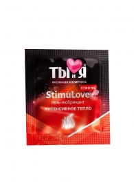 Разогревающий гель-лубрикант Stimulove Strong в одноразовой упаковке - 4 гр. - Биоритм - купить с доставкой в Новокуйбышевске