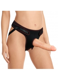 Женский страпон Easy Strapon Set 7.5 - 19 см. - Lovetoy - купить с доставкой в Новокуйбышевске