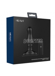 Черный вибростимулятор простаты Nexus Bolster - 12,3 см. - Nexus Range - в Новокуйбышевске купить с доставкой