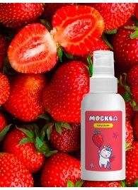 Универсальная смазка с ароматом клубники  Москва Вкусная  - 100 мл. - Москва - купить с доставкой в Новокуйбышевске