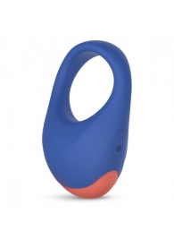 Синее эрекционное кольцо RRRING Dinner Date Cock Ring - FeelzToys - в Новокуйбышевске купить с доставкой