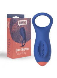Синее эрекционное кольцо RRRING One Nighter Cock Ring - FeelzToys - в Новокуйбышевске купить с доставкой