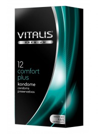 Контурные презервативы VITALIS PREMIUM comfort plus - 12 шт. - Vitalis - купить с доставкой в Новокуйбышевске