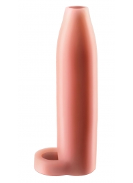 Телесная насадка Real Feel Enhancer XL - 17 см. - Pipedream - в Новокуйбышевске купить с доставкой