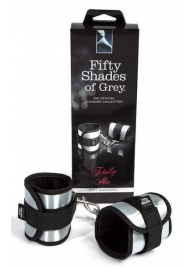 Серо-черные наручники Totally His - Fifty Shades of Grey - купить с доставкой в Новокуйбышевске