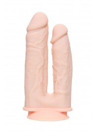 Фаллоимитатор для двойного проникновения Armie H - 19 см. - Toyfa Basic