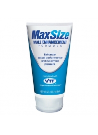 Мужской крем для усиления эрекции MAXSize Cream - 148 мл. - Swiss navy - купить с доставкой в Новокуйбышевске