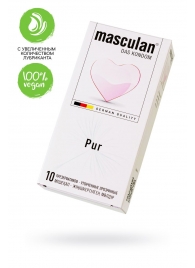 Супертонкие презервативы Masculan Pur - 10 шт. - Masculan - купить с доставкой в Новокуйбышевске