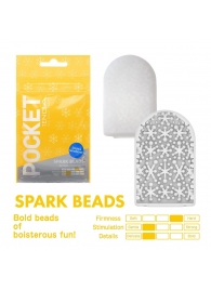 Карманный мастурбатор Spark Beads - Tenga - в Новокуйбышевске купить с доставкой