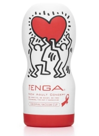 Мастурбатор Keith Haring Cup Deep Throat - Tenga - в Новокуйбышевске купить с доставкой