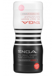 Мастурбатор Dual Sensation Cup Extremes - Tenga - в Новокуйбышевске купить с доставкой