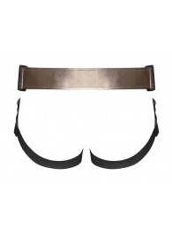 Бронзовый пояс для насадок Curious Harness - Strap-on-me - купить с доставкой в Новокуйбышевске