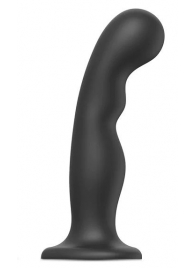 Черная насадка Strap-On-Me Dildo Plug P G size XXL - Strap-on-me - купить с доставкой в Новокуйбышевске