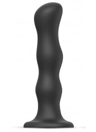 Черная насадка Strap-On-Me Dildo Geisha Balls size XL - Strap-on-me - купить с доставкой в Новокуйбышевске