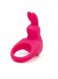Розовое эрекционное виброкольцо Happy Rabbit Rechargeable Rabbit Cock Ring - Happy Rabbit - в Новокуйбышевске купить с доставкой