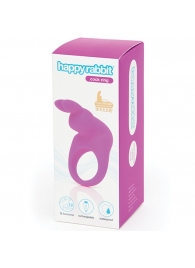 Фиолетовое эрекционное виброкольцо Happy Rabbit Rechargeable Rabbit Cock Ring - Happy Rabbit - в Новокуйбышевске купить с доставкой