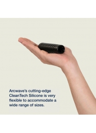 Черный двусторонний мастурбатор Arcwave Ghost Pocket Stroker - Arcwave - в Новокуйбышевске купить с доставкой