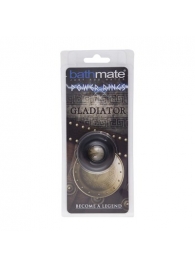Чёрное эрекционное кольцо Gladiator - Bathmate - в Новокуйбышевске купить с доставкой