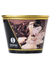 Массажная свеча Intoxicatin Chocolate с ароматом шоколада - 170 мл. - Shunga - купить с доставкой в Новокуйбышевске